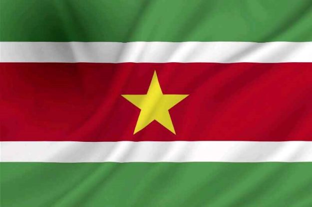 Vlag Suriname - 100x150cm Spun-Poly